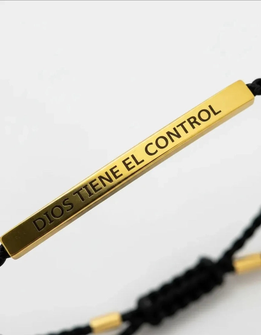 PULSERA "DIOS TIENE EL CONTROL"